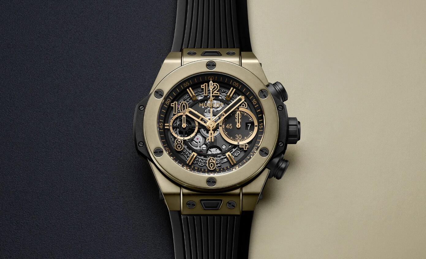 Replica Hublot Big Bang Unico Full Magic Gold